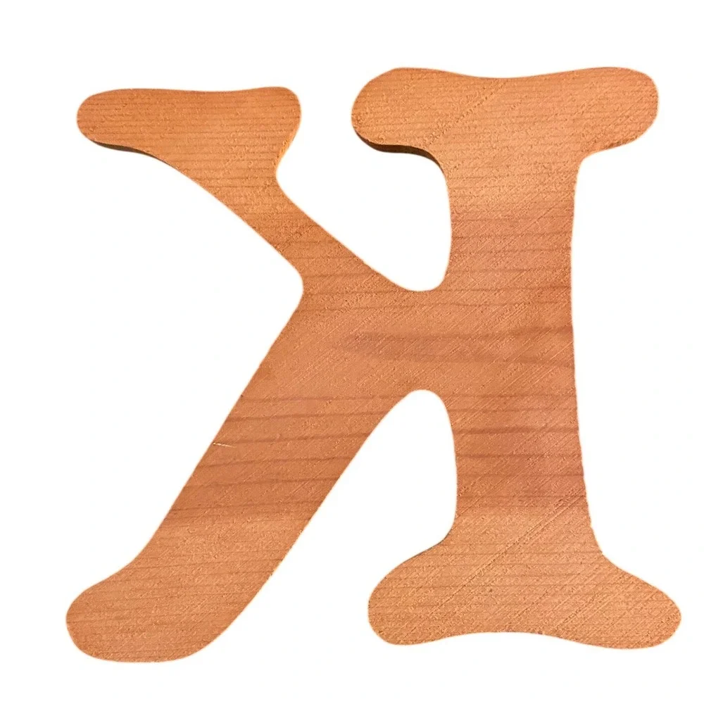 Wooden Letter K Craft Decor‎ Wall Hanging Home Accent